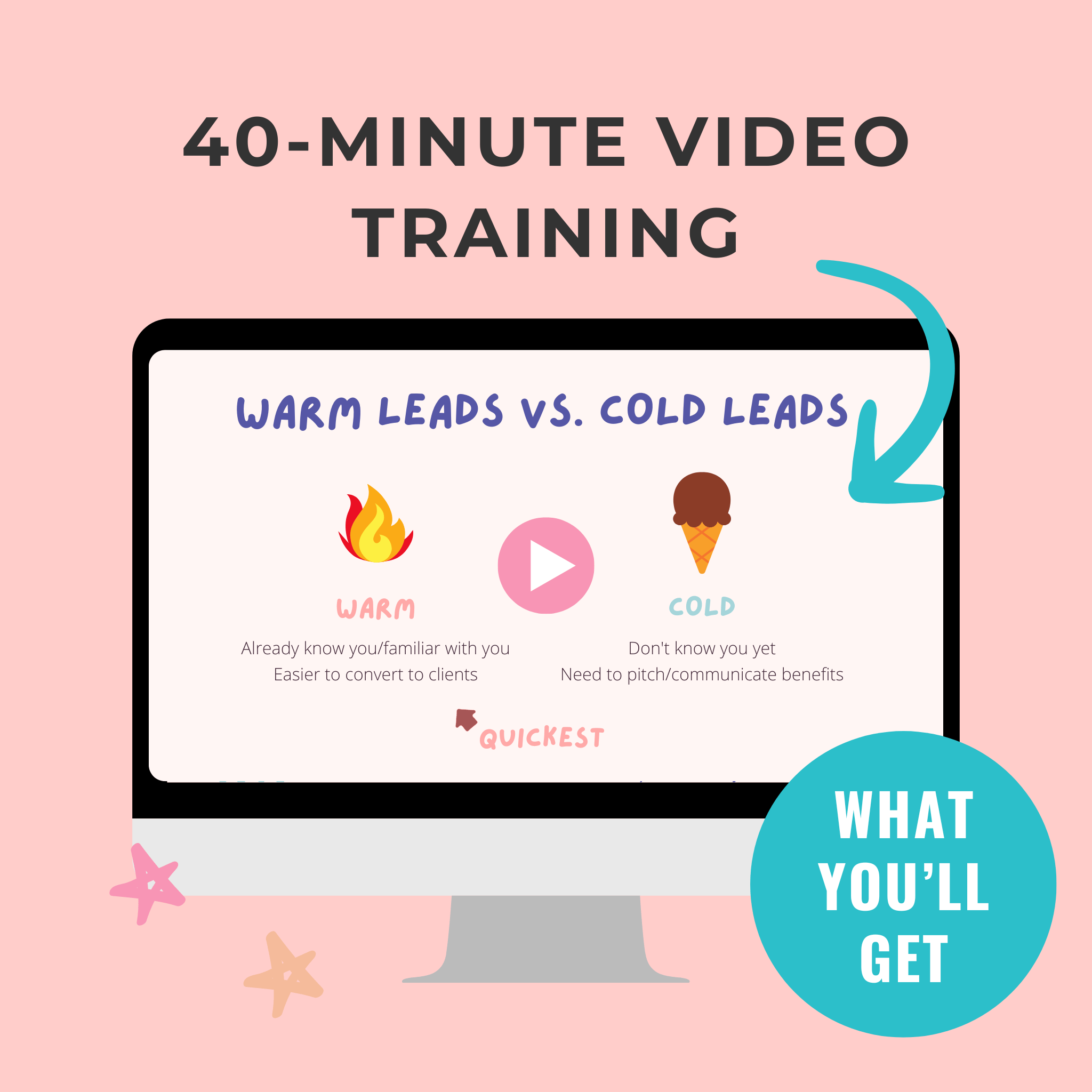 40-minute video training inside the Go Get Your Clients training for virtual assistants.