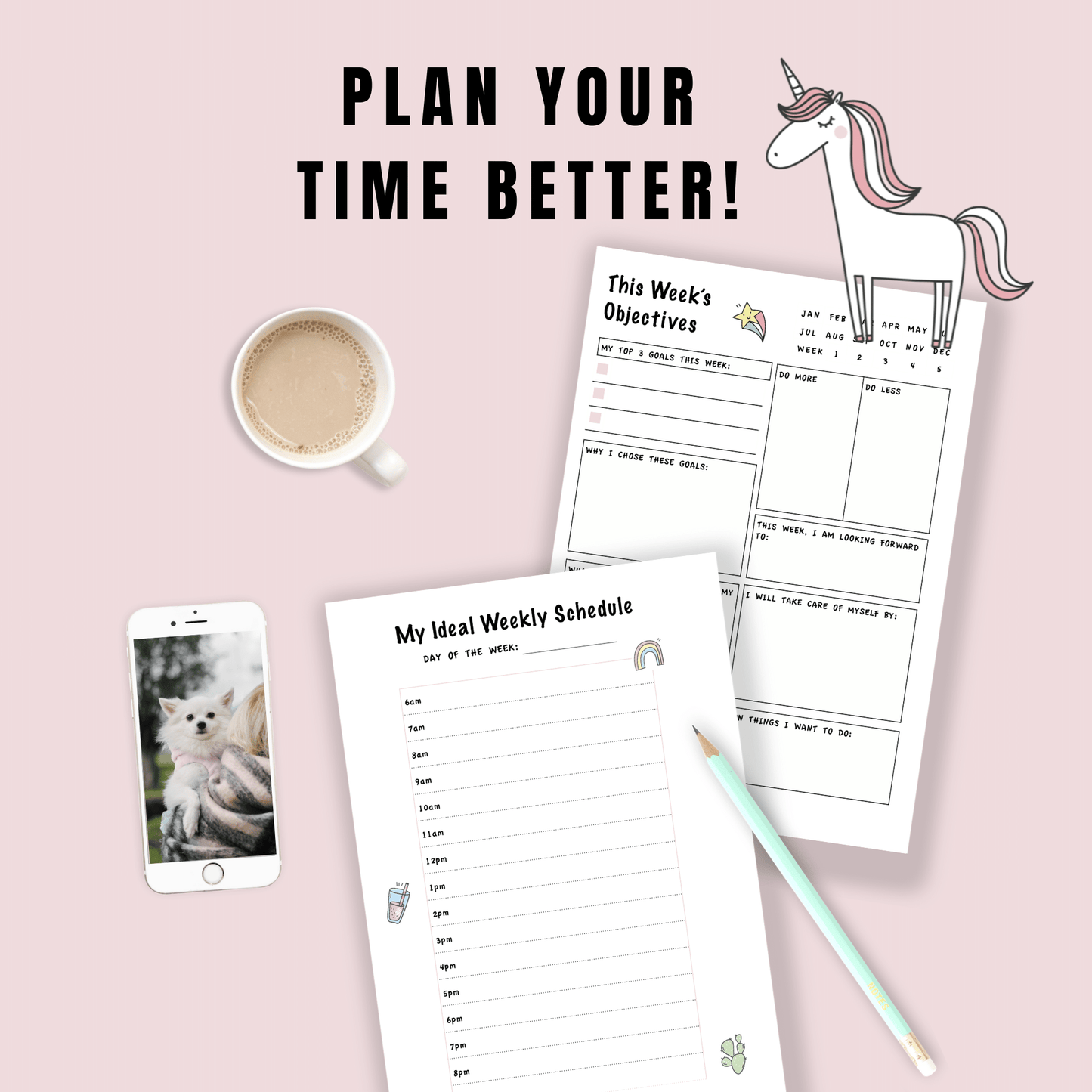 Plan your time better with The Creative Boss Planner