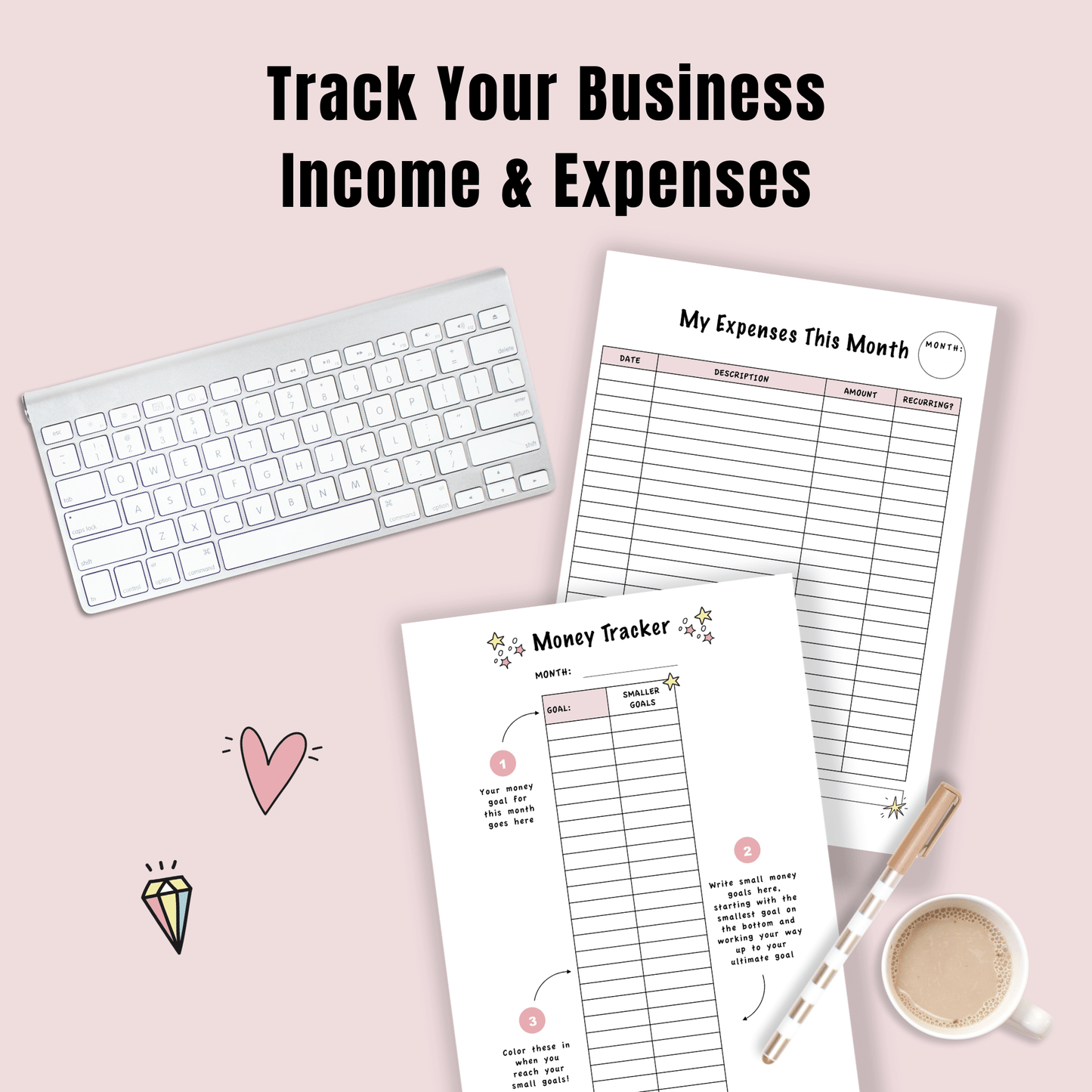 The Creative Boss Planner - Magical Unicorn Edition
