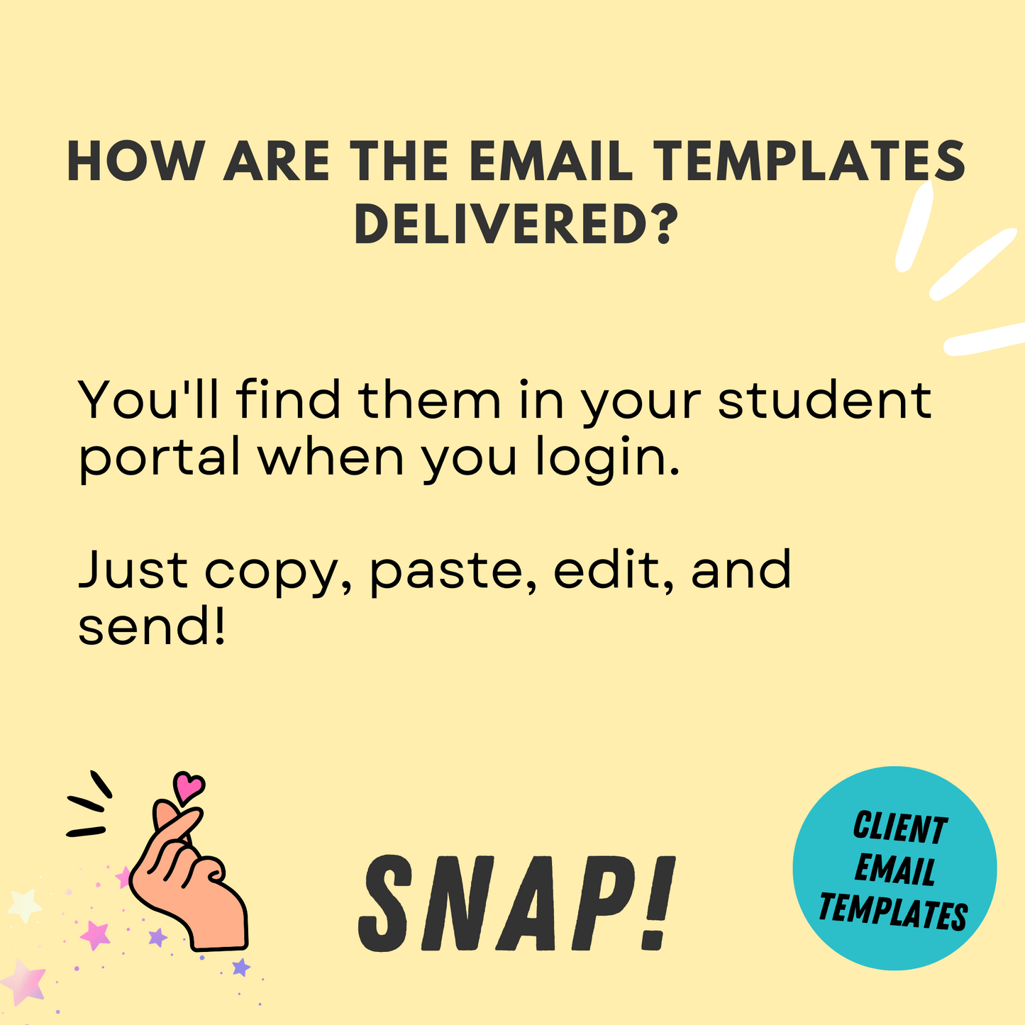 email templates for virtual assistants