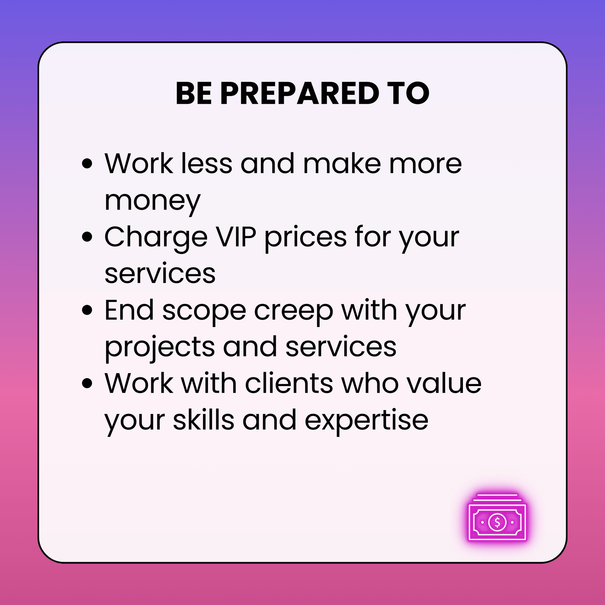 benefits of VIP Money Magic for Virtual Assistants