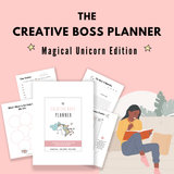 Make your goals happen with The Creative Boss Planner