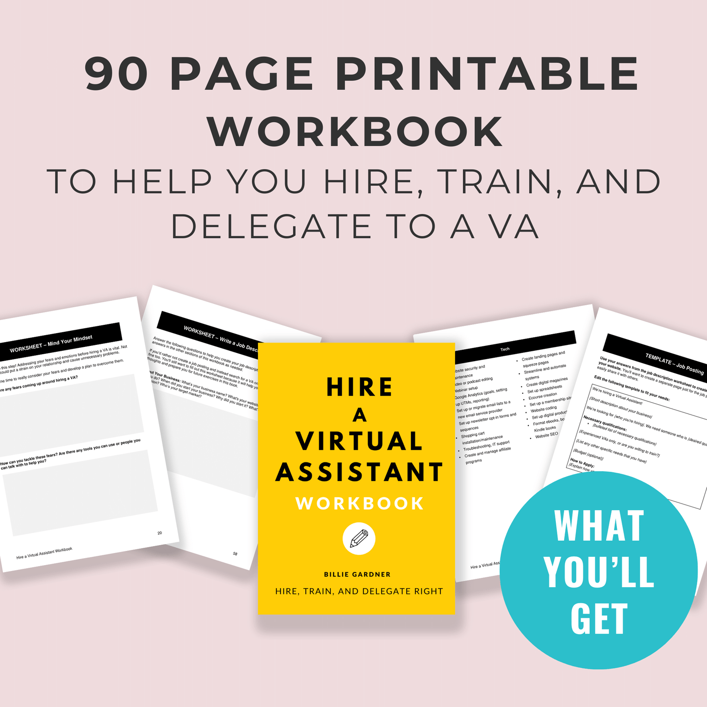 Hire a Virtual Assistant Workbook