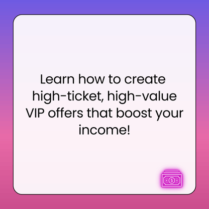 Create high-ticket, high-value VA services